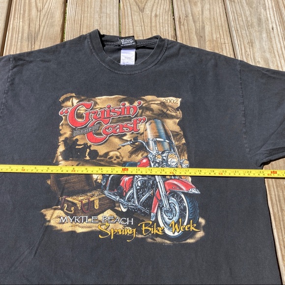 Vtg Harley-Davidson 2002 Myrtle Beach Spring Bike Week Shirt Cruisin The Coast - Picture 7 of 8